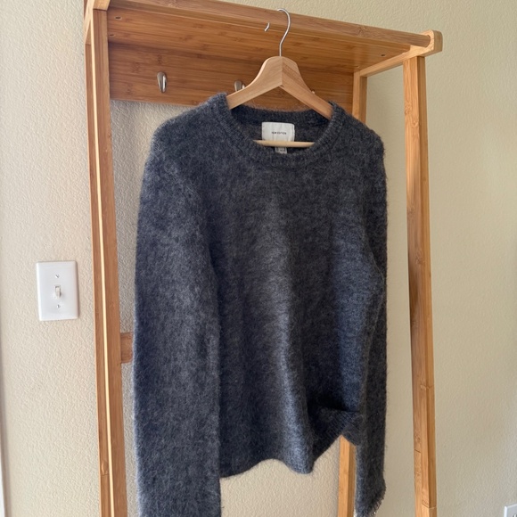 H&M Edition Charcoal Fuzzy Sweater Size M - Picture 5 of 13